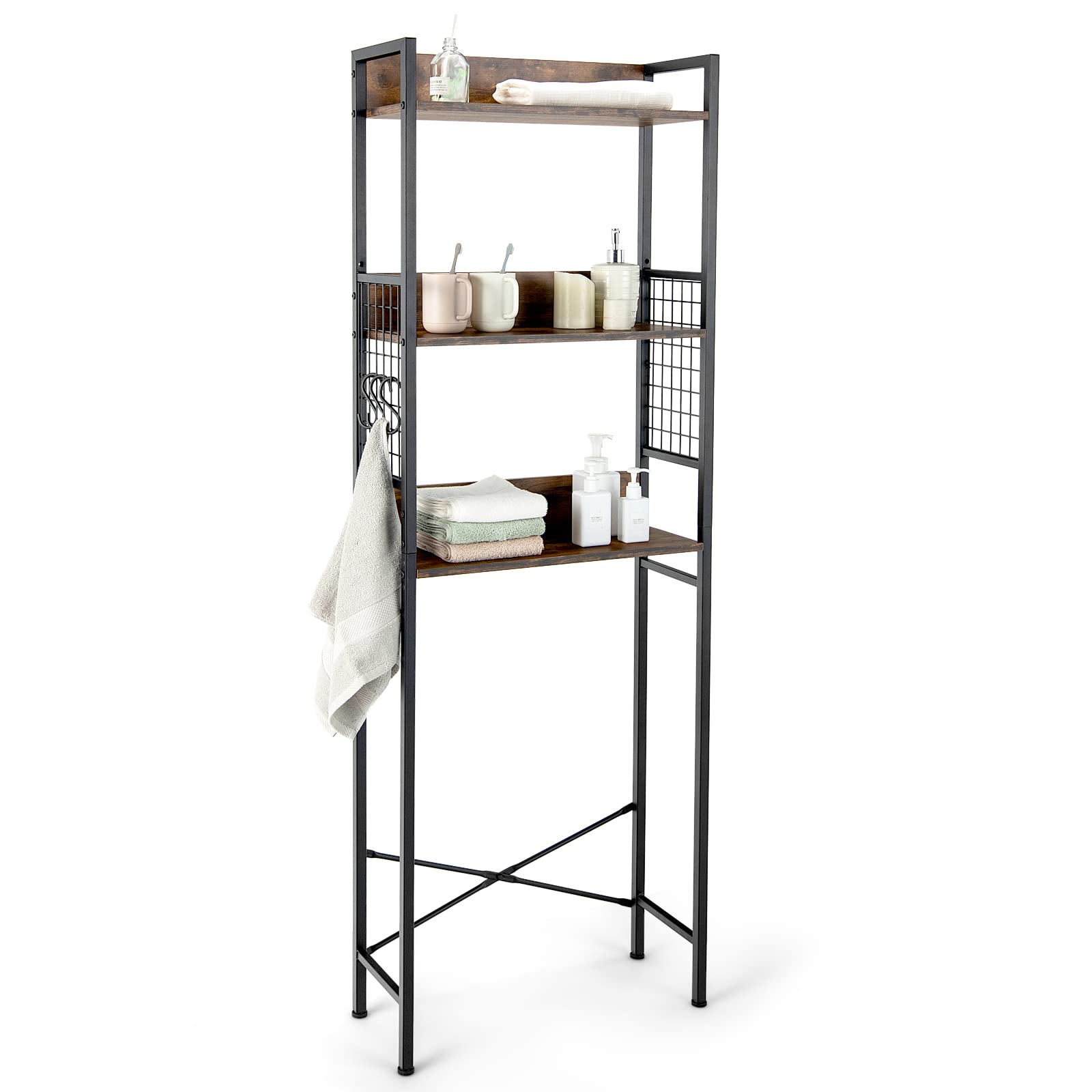 3-Tier Over-The-Toilet Storage Rack